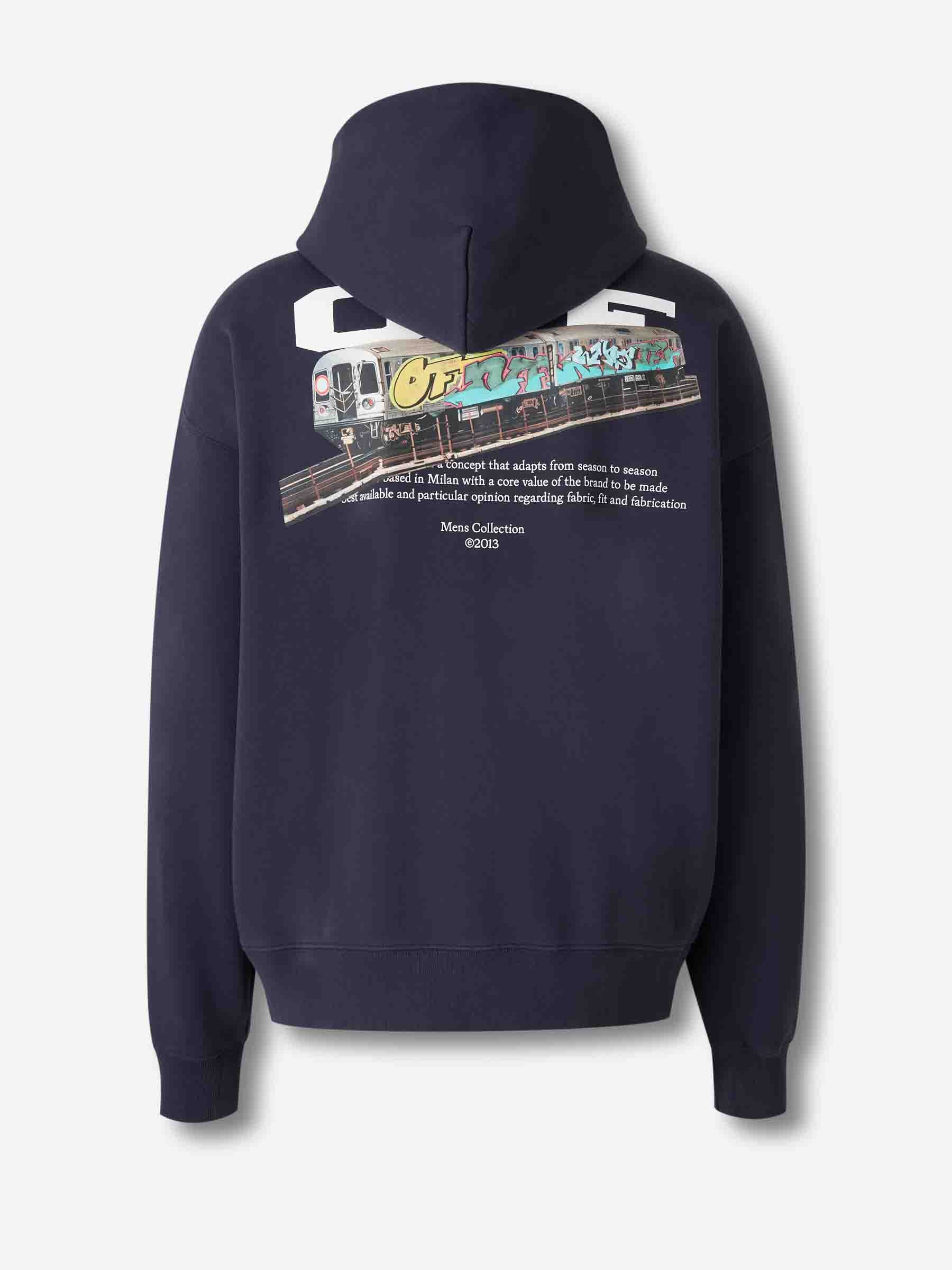 Off-White Hombre Barcelona Sudadera Con Capucha color Azul Marino sku 545-001908 01 - Foto 2