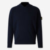 Stone Island Hombre Barcelona Jersey Logo Lana color Azul Denim Oscuro sku 545-001910 01 - Foto 1