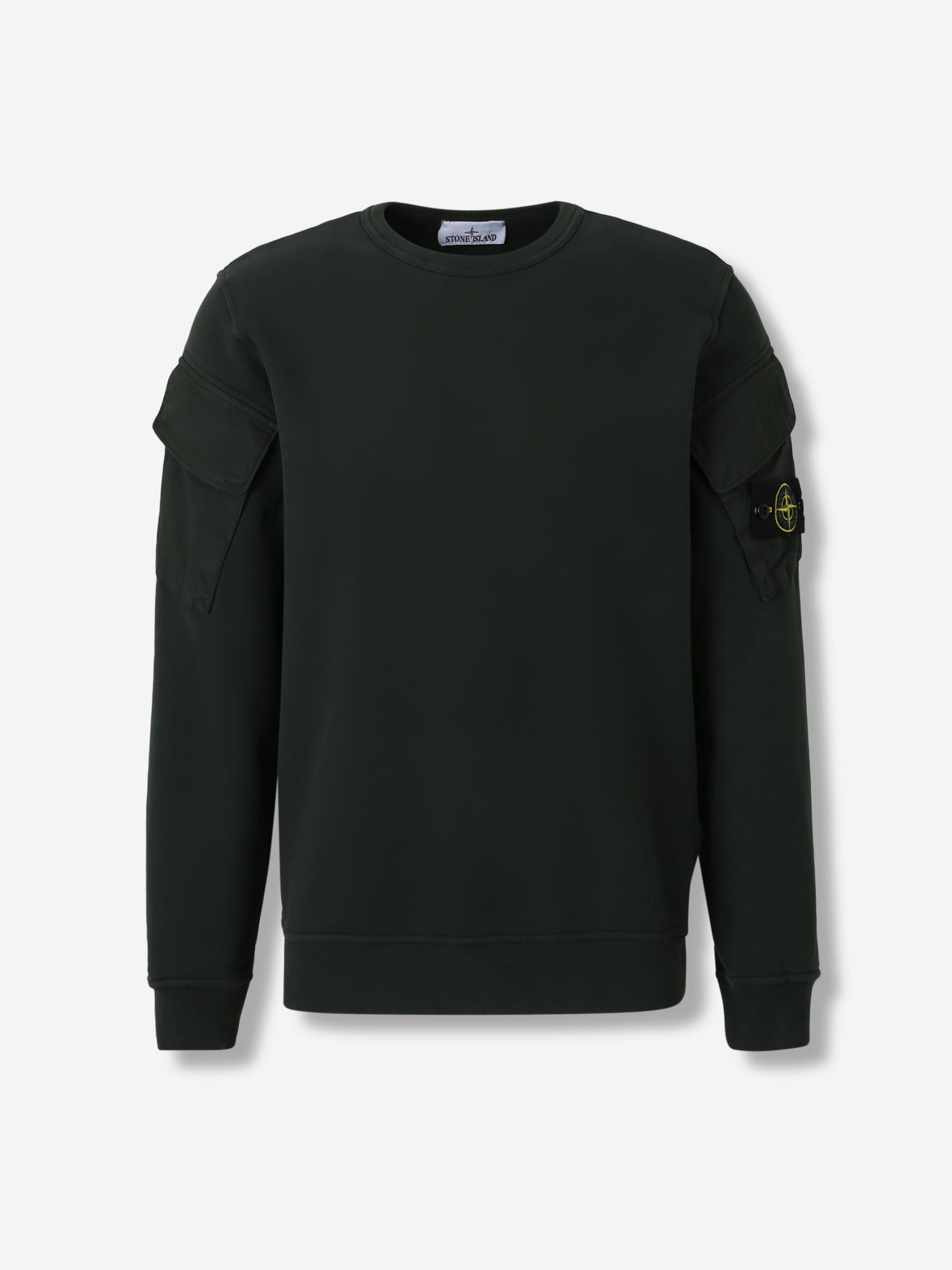 Stone Island Hombre Barcelona Sudadera Cuello Redondo color Verde Oscuro sku 545-001916 01 - Foto 1