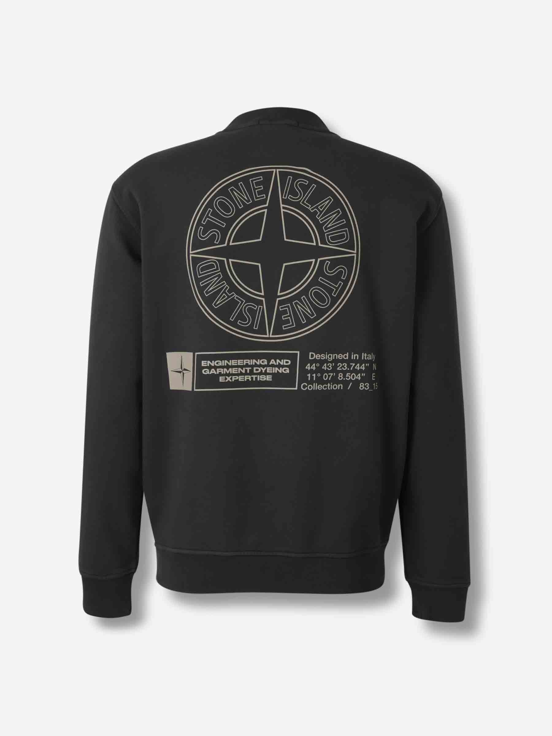 Stone Island Hombre Barcelona Sudadera Cuello Redondo color Gris Antracita sku 545-001919 01 - Foto 2