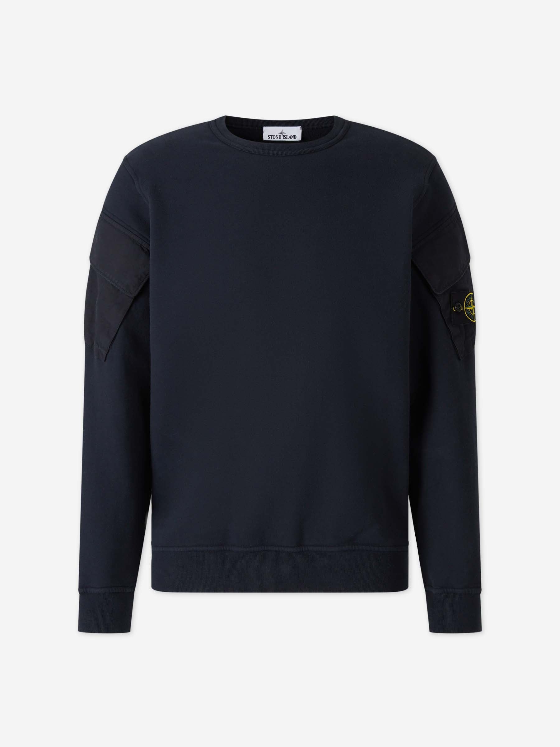 Stone Island Hombre Barcelona Sudadera Cuello Redondo color Azul Marino sku 545-001920 01 - Foto 1