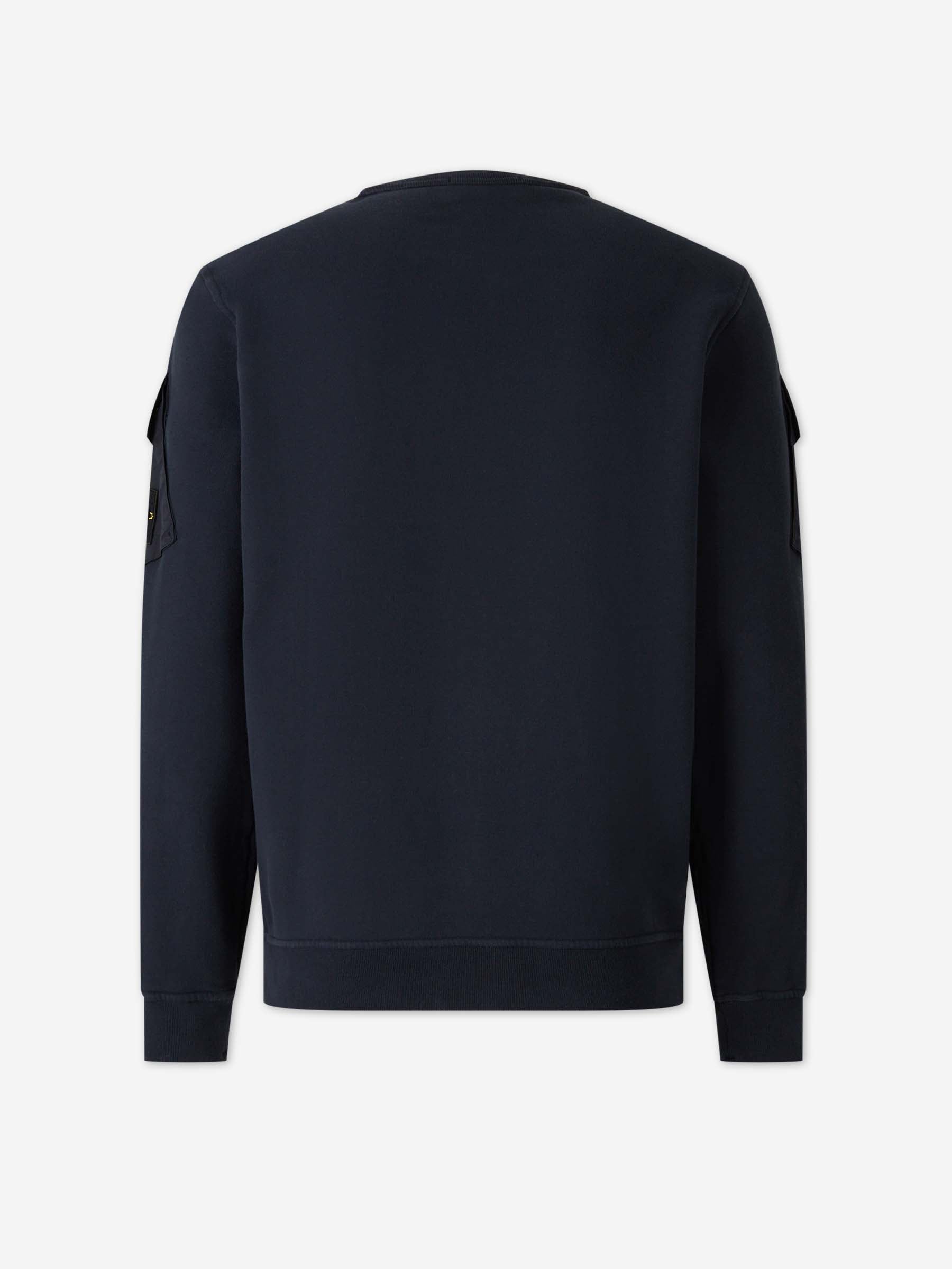 Stone Island Hombre Barcelona Sudadera Cuello Redondo color Azul Marino sku 545-001920 01 - Foto 2