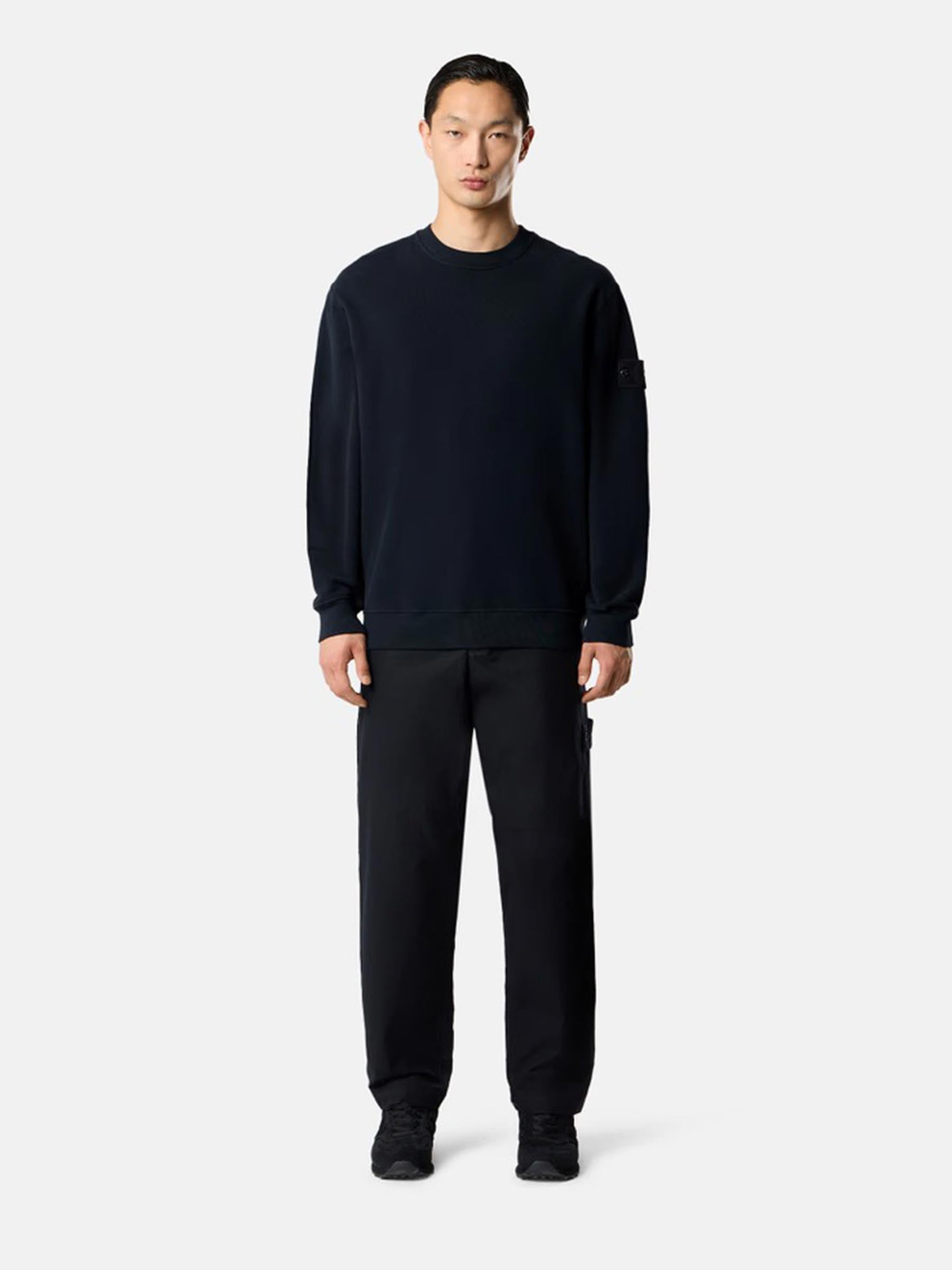Stone Island Hombre Barcelona Sudadera Cuello Redondo color Azul Noche sku 545-001922 01 - Foto 2