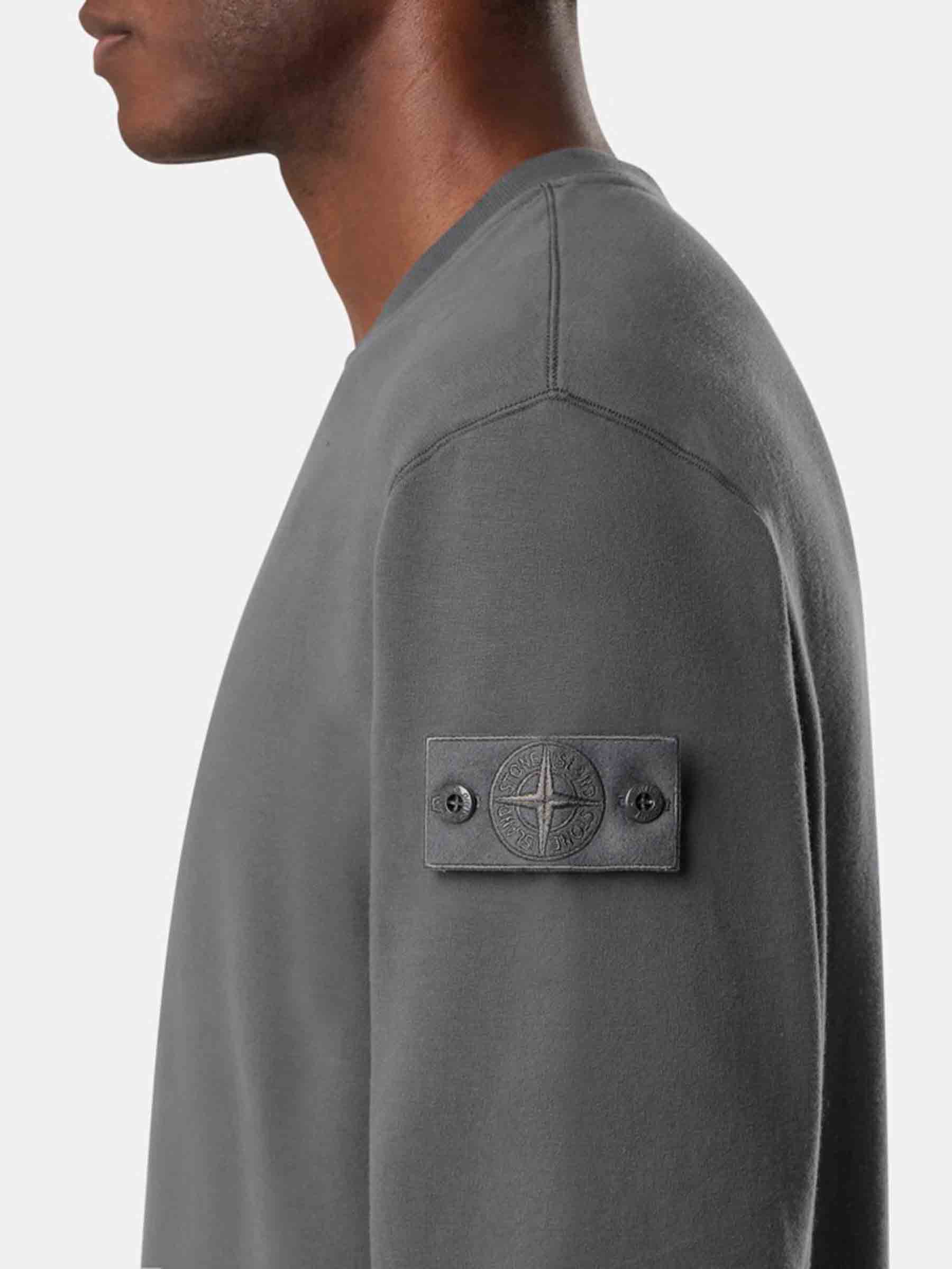 Stone Island Hombre Barcelona Sudadera Cuello Redondo color Gris Oscuro sku 545-001922 02 - Foto 2