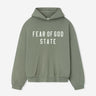 Fear of God Essentials Hombre Barcelona Sudadera con Capucha color Verde Militar sku 545-001927 01 - Foto 1
