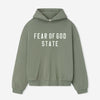 Fear of God Essentials Hombre Barcelona Sudadera con Capucha color Verde Militar sku 545-001927 01 - Foto 1