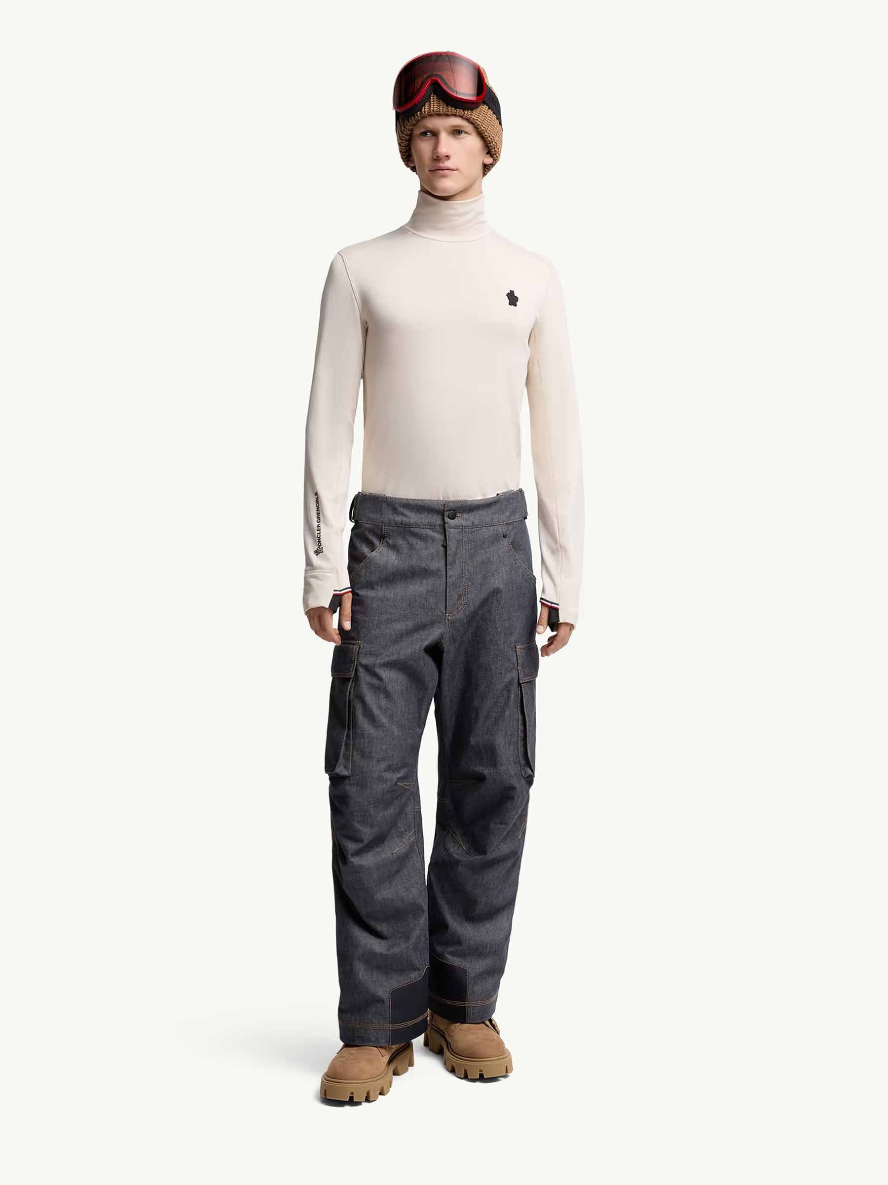 Moncler Grenoble Hombre Barcelona Sudadera Técnica Polartec color Marfil sku 545-001931 01 - Foto 2