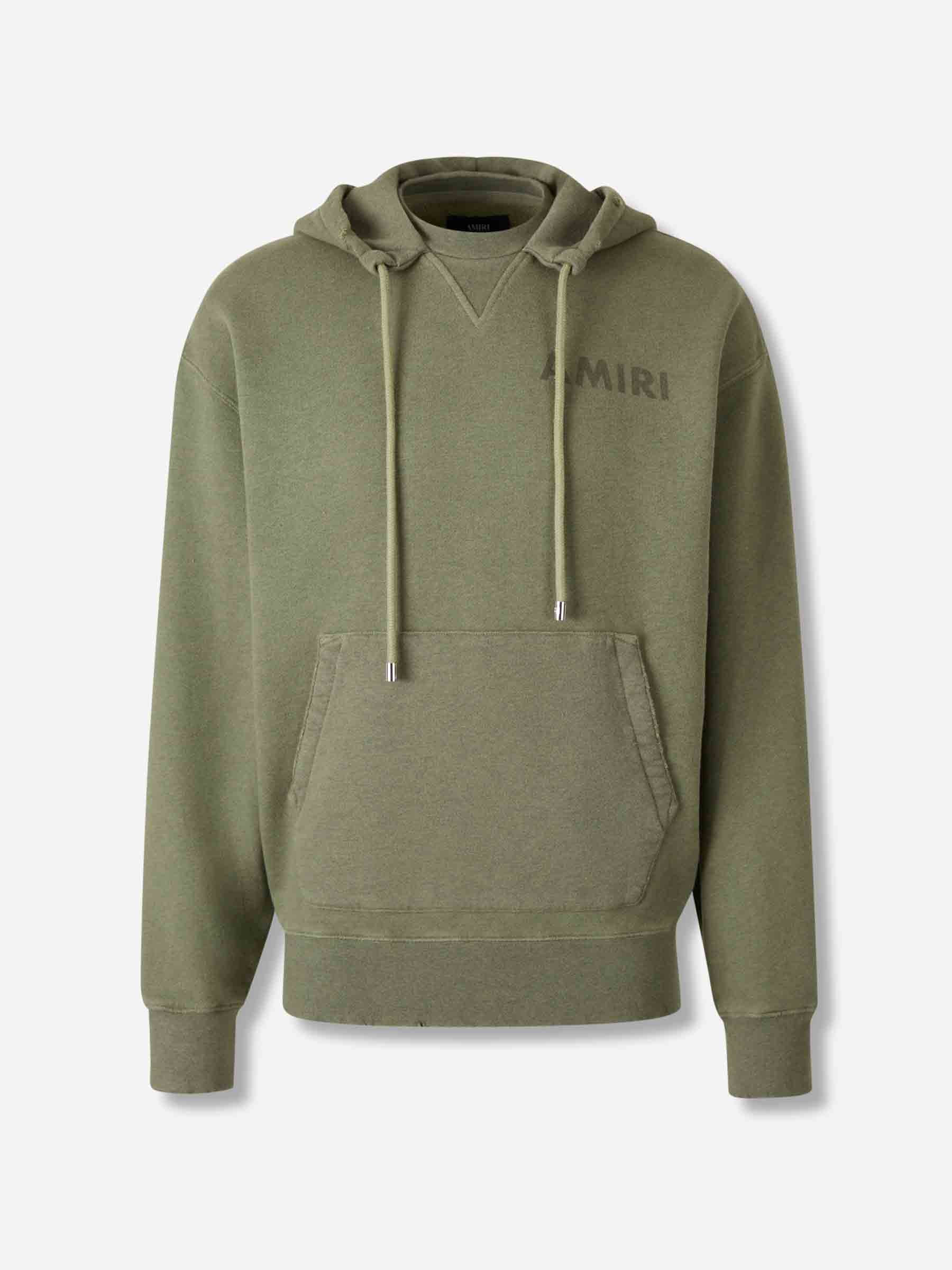 Amiri Hombre Barcelona Sudadera Con Capucha color Verde Militar sku 545-001937 01 - Foto 1