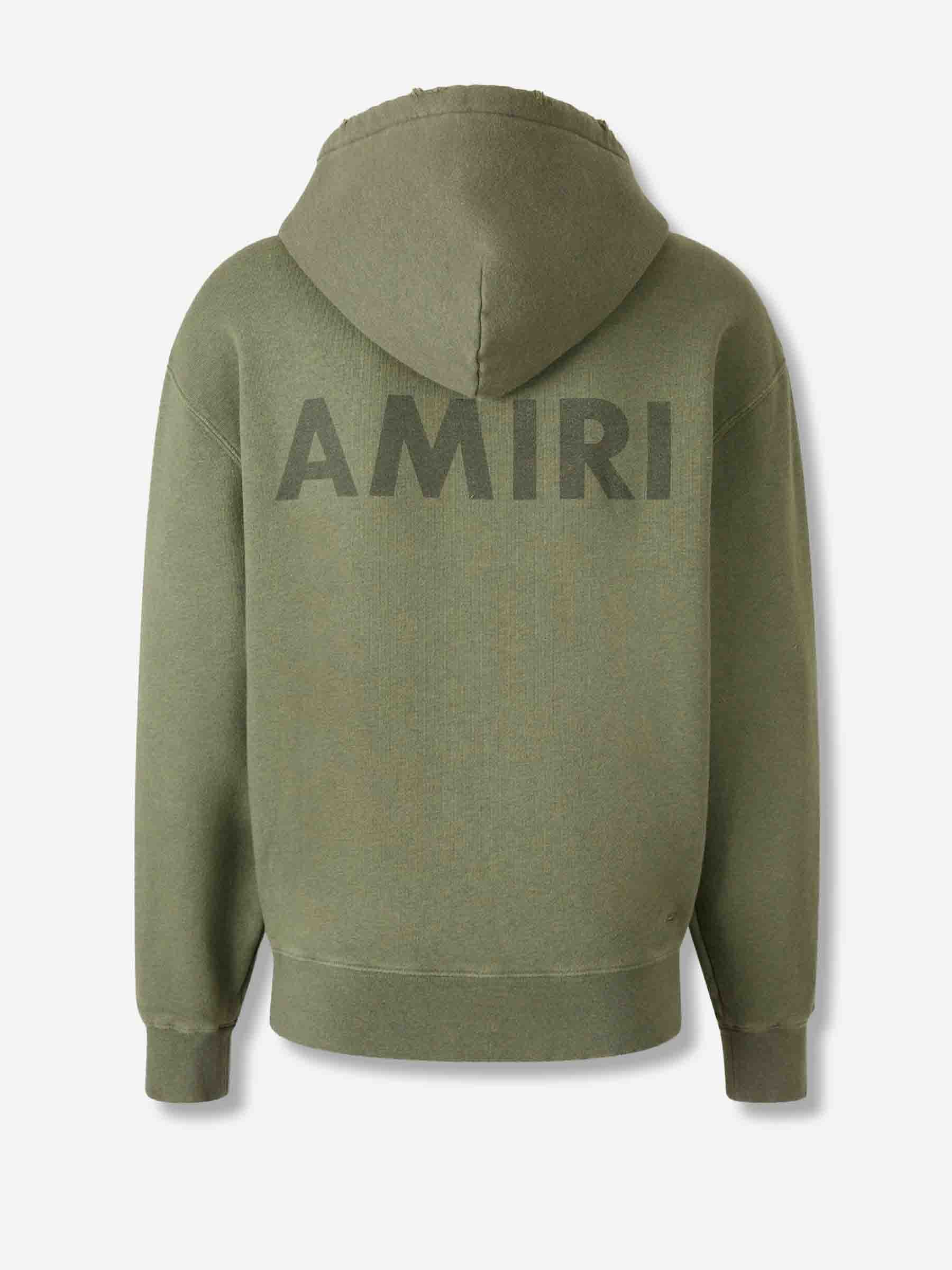 Amiri Hombre Barcelona Sudadera Con Capucha color Verde Militar sku 545-001937 01 - Foto 2