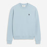 Ami Paris Hombre Barcelona Sudadera Cuero Redondo color Azul Celeste sku 545-001946 01 - Foto 1