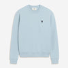 Ami Paris Hombre Barcelona Sudadera Cuero Redondo color Azul Celeste sku 545-001946 01 - Foto 1