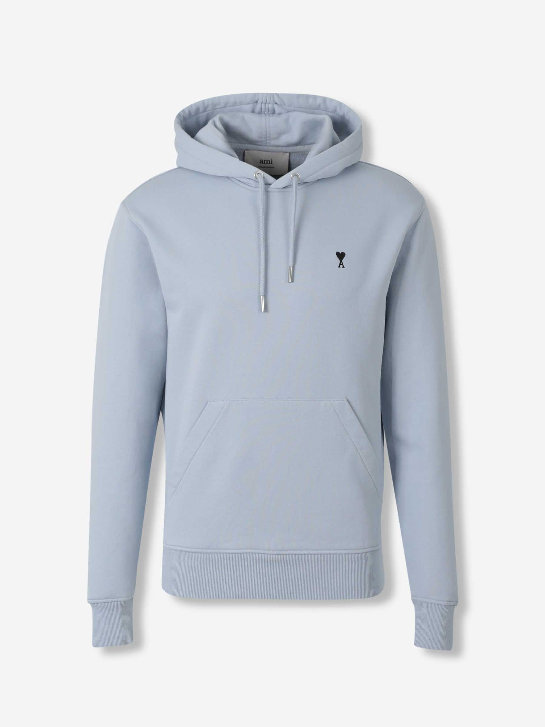 Ami Paris Hombre Barcelona Sudadera Capucha color Azul Celeste sku 545-001947 01 - Foto 1