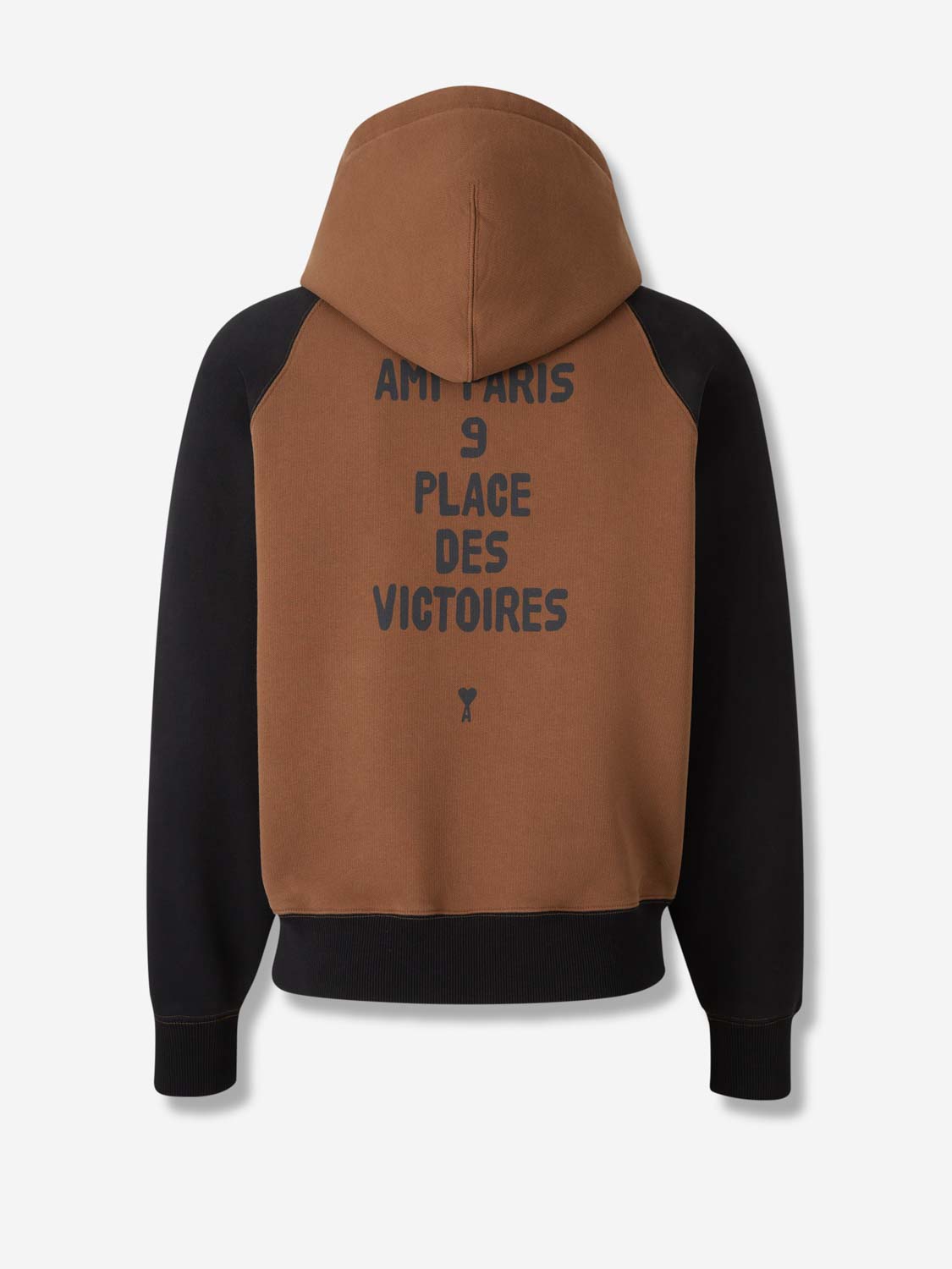 Ami Paris Hombre Barcelona Sudadera Capucha Logo color Marrón sku 545-001948 01 - Foto 2