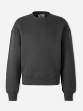 Ami Paris Hombre Barcelona Sudadera Cuello Redondo color Gris Antracita sku 545-001951 02 - Foto 1