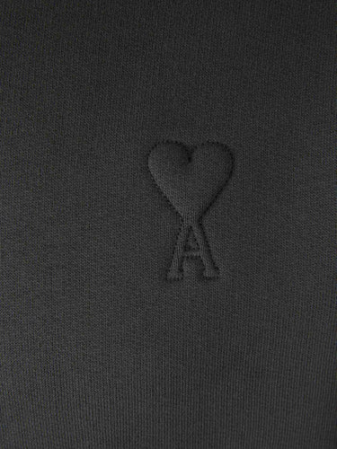 Ami Paris Hombre Barcelona Sudadera Cuello Redondo color Gris Antracita sku 545-001951 02 - Foto 4