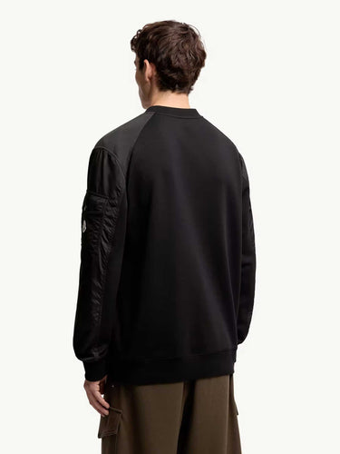 Moncler Hombre Barcelona Sudadera Cuello Redondo color Negro sku 545-001955 01 - Foto 3