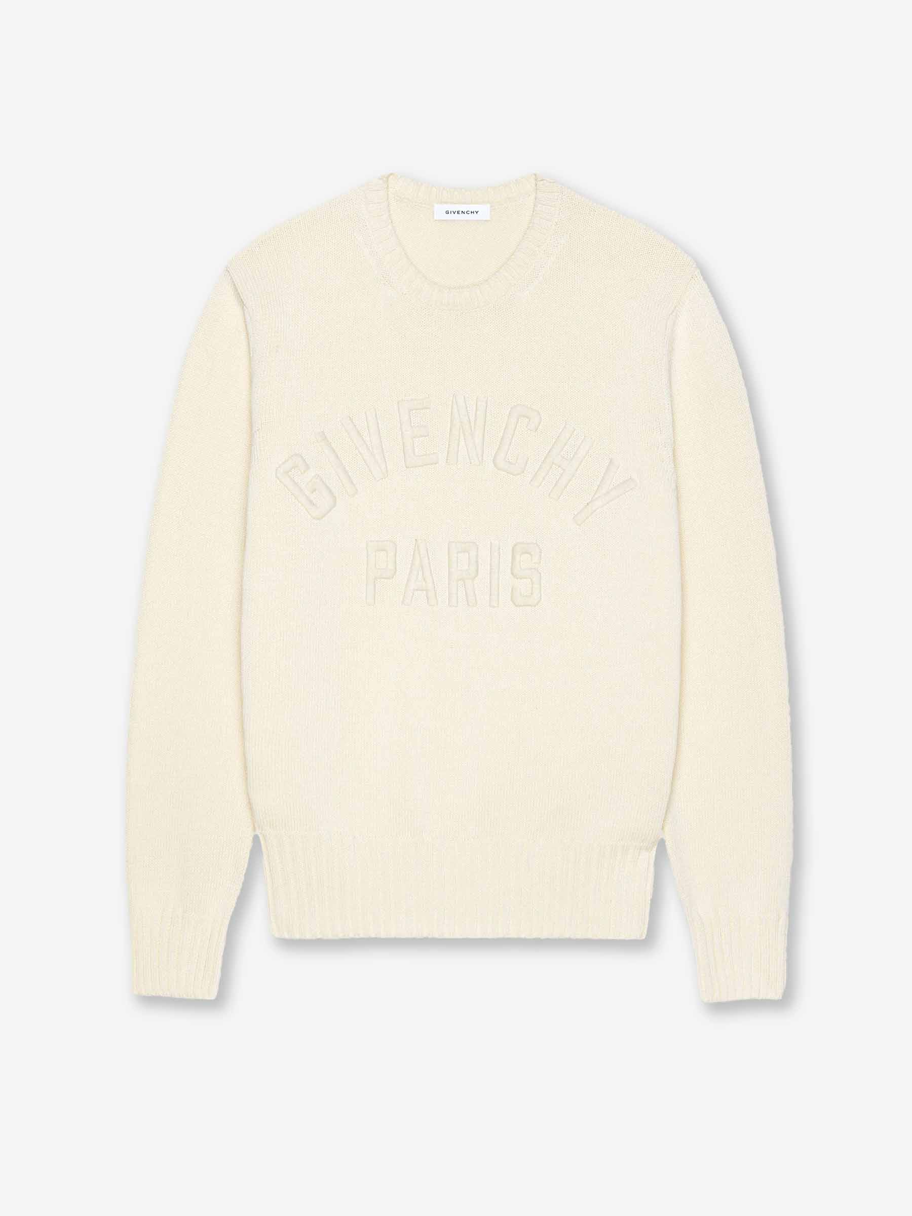 Givenchy Hombre Barcelona Jersey Punto Paris color Marfil sku 545-001957 01 - Foto 1