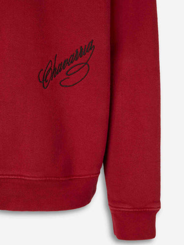 Willy Chavarria Hombre Barcelona Sudadera Cremallera color Burdeos sku 545-001961 01 - Foto 4