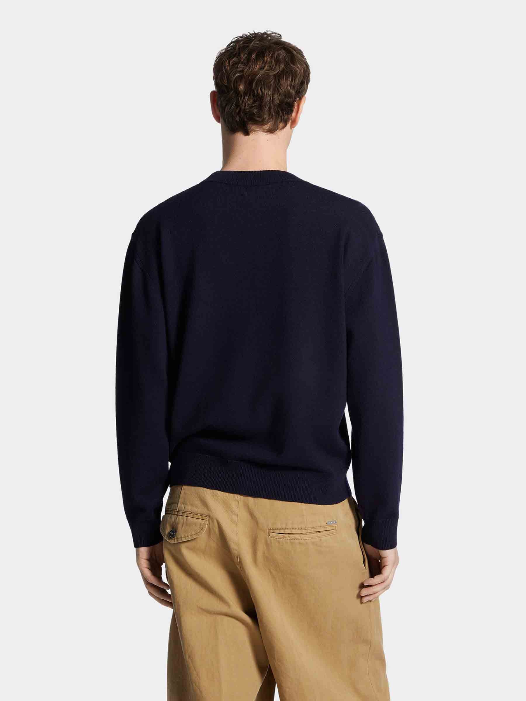 Dsquared2 Hombre Barcelona Sudadera Logo Algodón color Azul Denim Oscuro sku 545-001964 01 - Foto 2