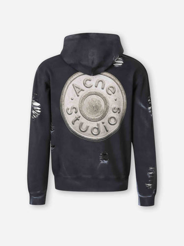Acne Studios Hombre Barcelona Sudadera Capucha Cremallera color Negro sku 545-001968 01 - Foto 2