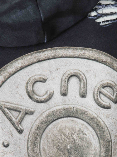 Acne Studios Hombre Barcelona Sudadera Capucha Cremallera color Negro sku 545-001968 01 - Foto 4