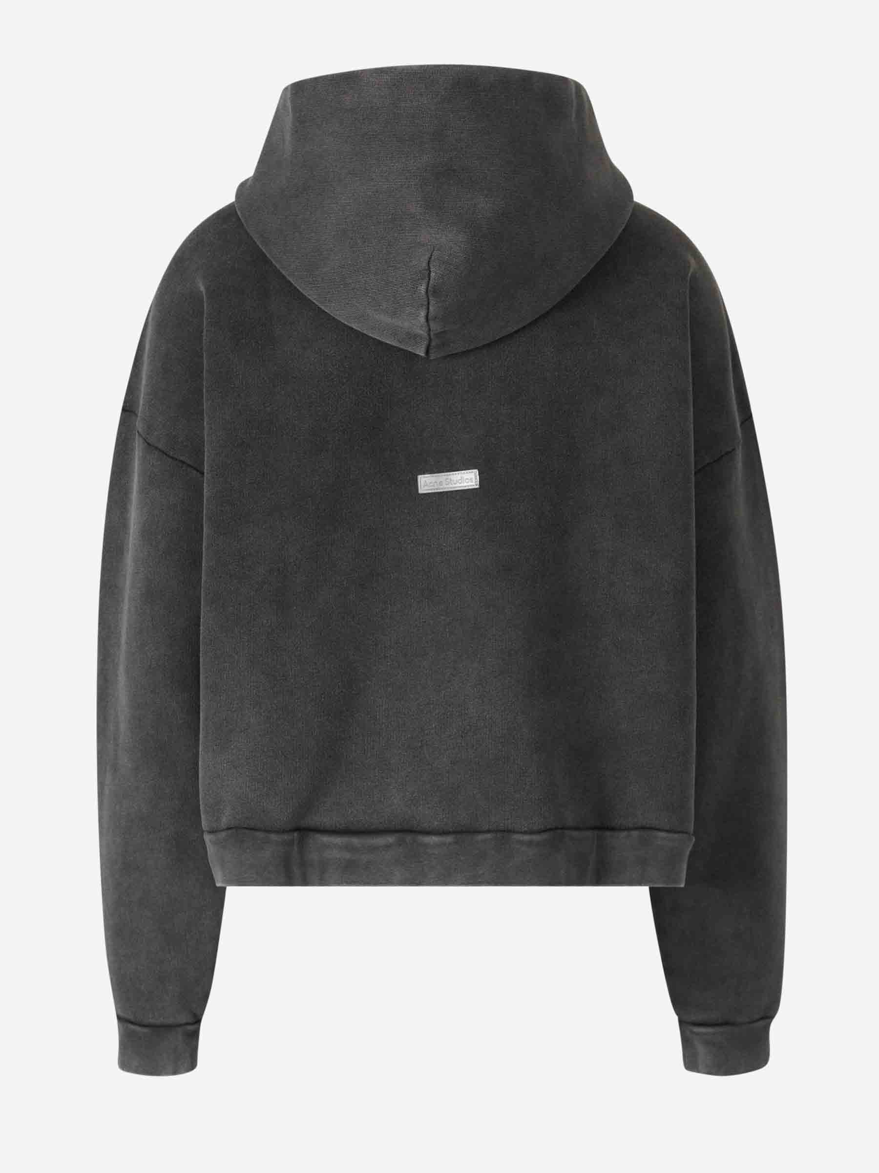 Acne Studios Hombre Barcelona Sudadera Capucha Algodón color Gris Antracita sku 545-001969 01 - Foto 2