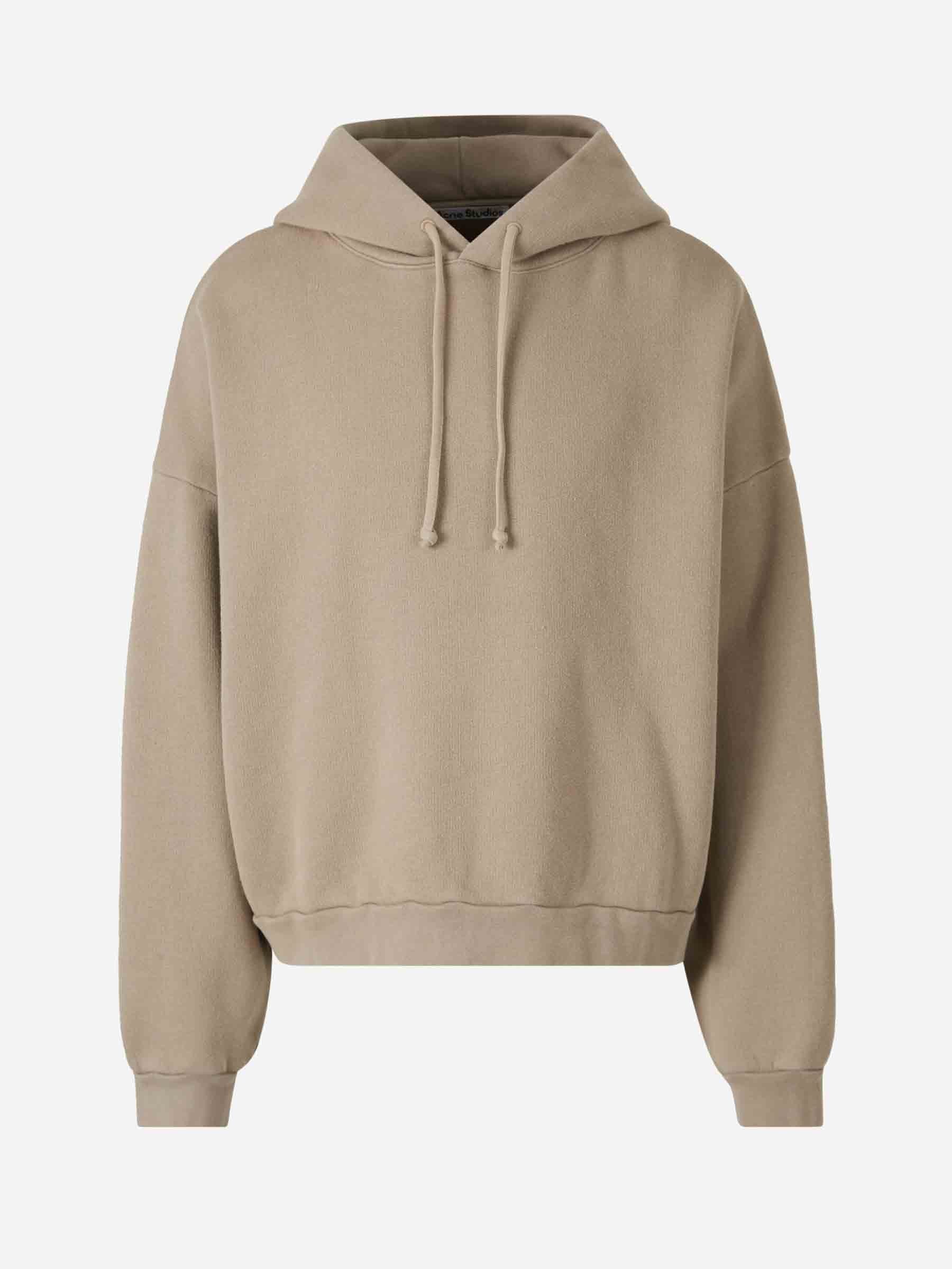 Acne Studios Hombre Barcelona Sudadera Capucha Algodón color Camel sku 545-001969 03 - Foto 1
