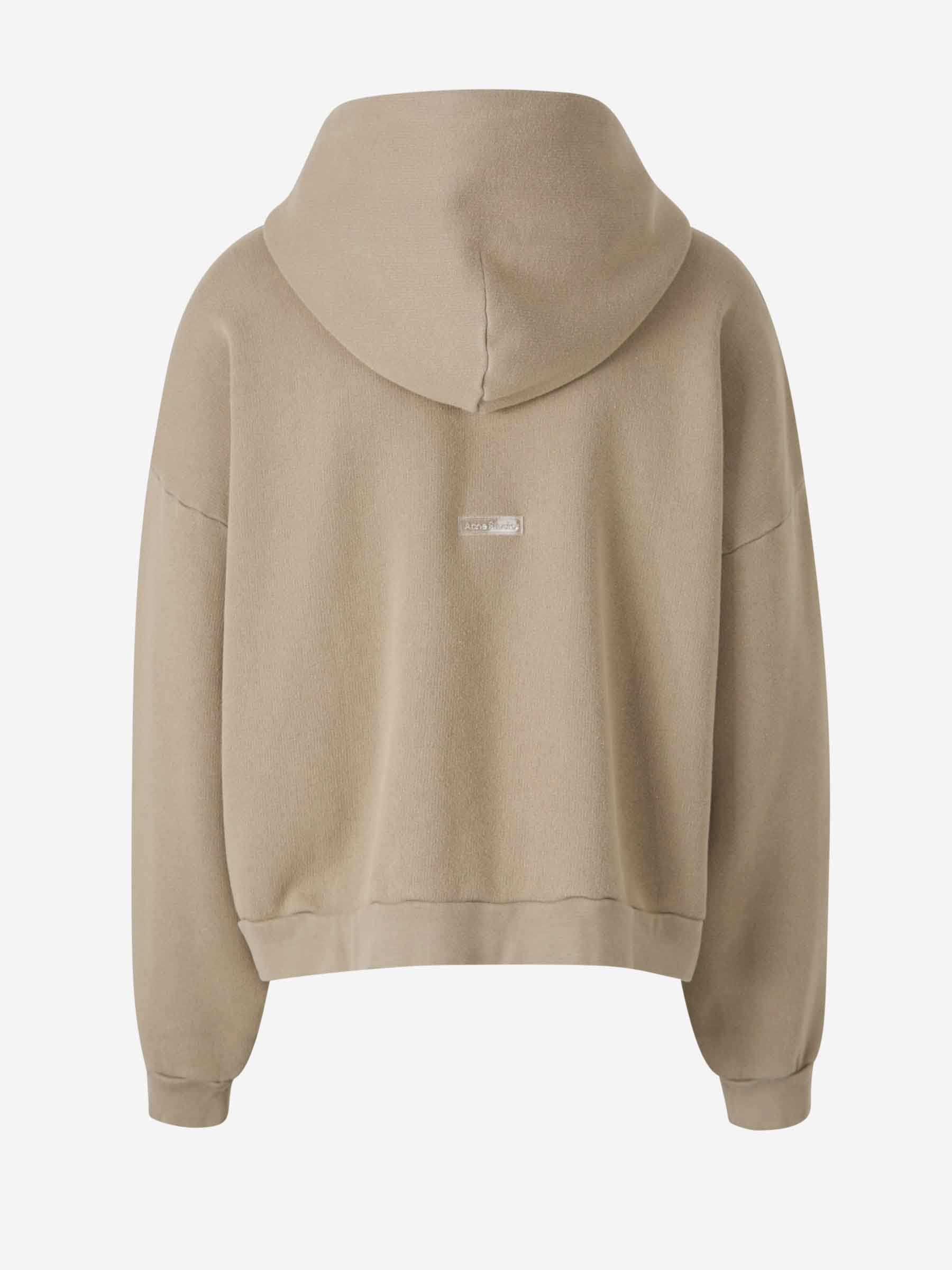 Acne Studios Hombre Barcelona Sudadera Capucha Algodón color Camel sku 545-001969 03 - Foto 2