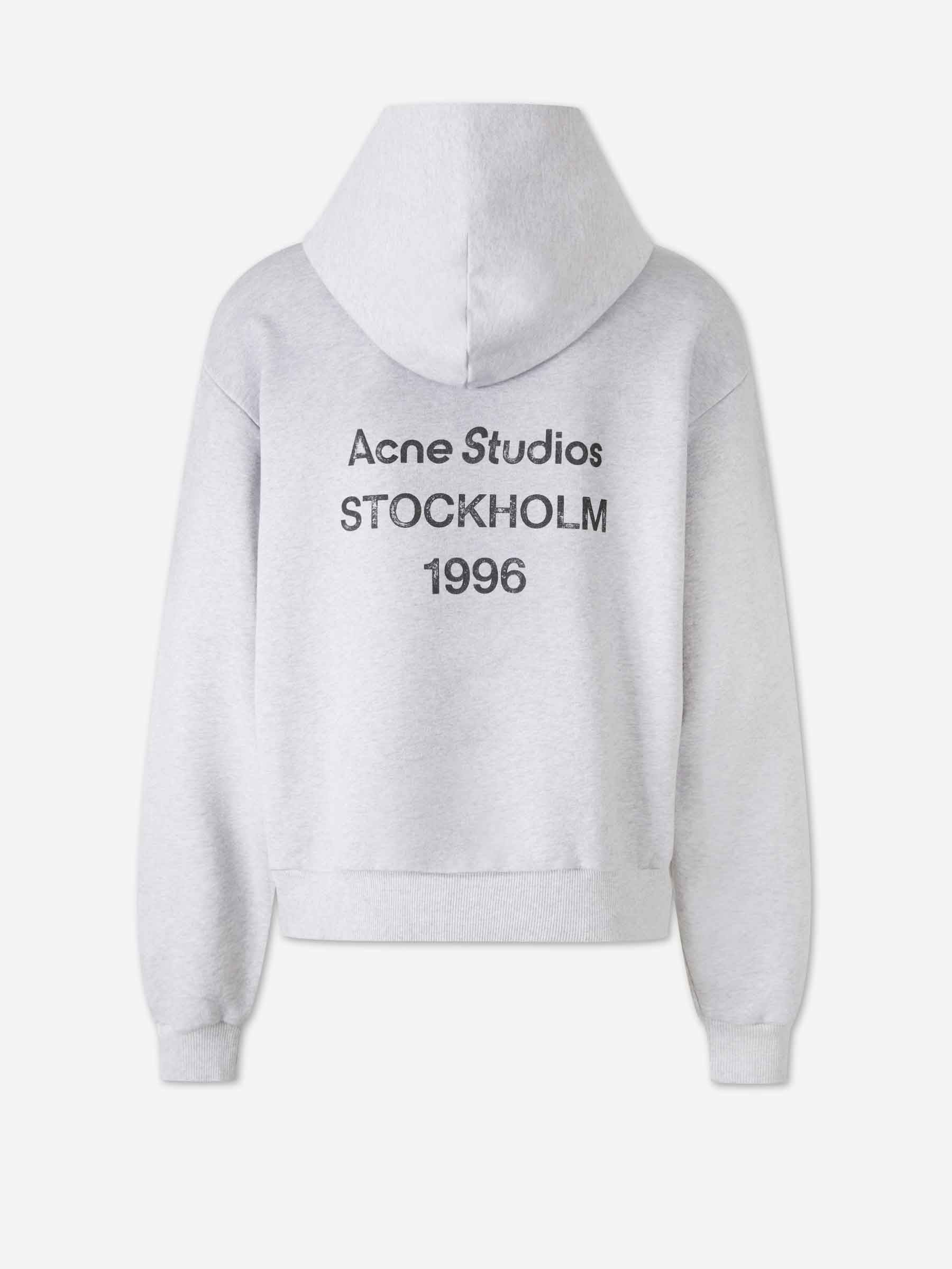Acne Studios Hombre Barcelona Sudadera con capucha color Gris Claro sku 545-001971 01 - Foto 2