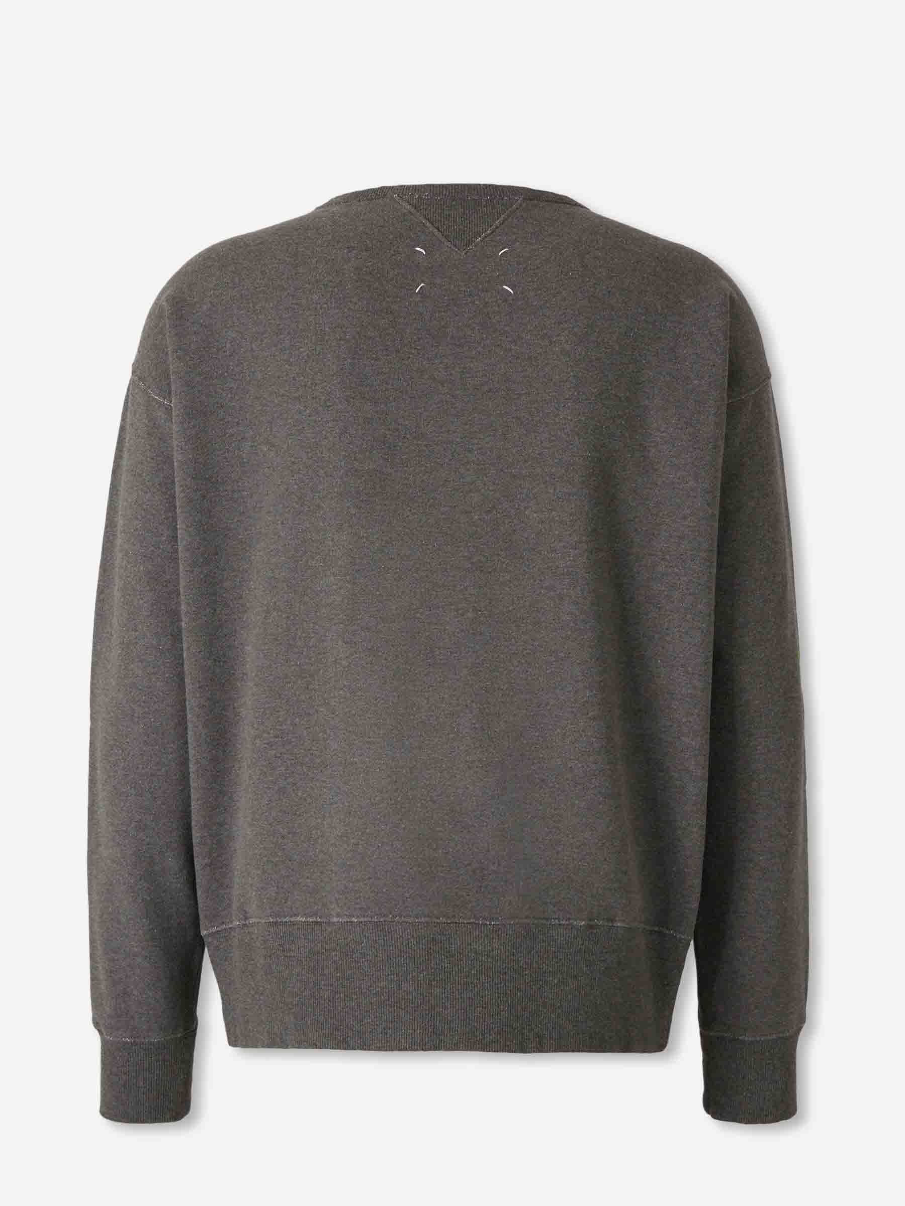 Maison Margiela Hombre Barcelona Sudadera Cuello Redondo color Gris Oscuro sku 545-001974 01 - Foto 2