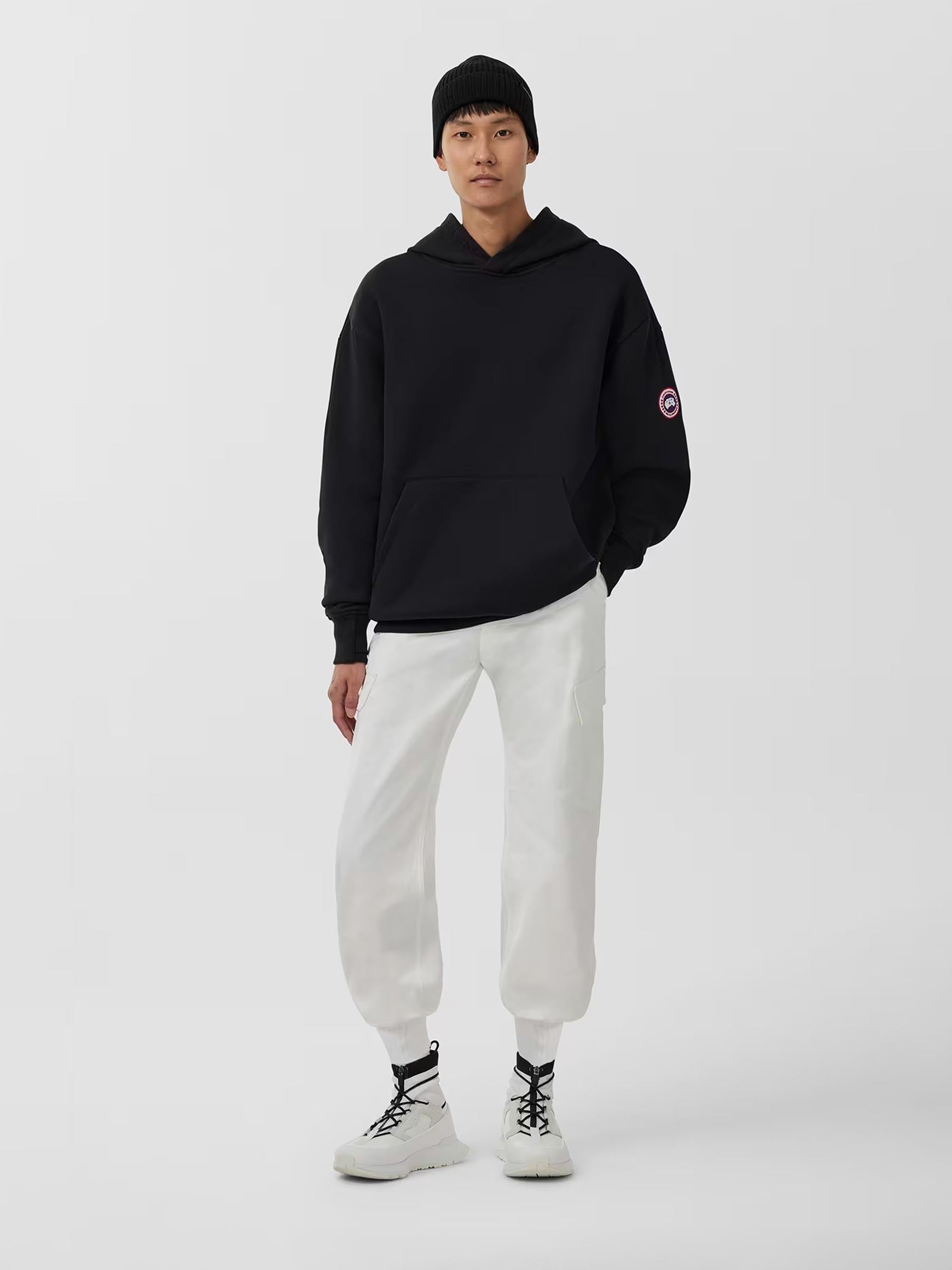 Canada Goose Hombre Barcelona Sudadera Capucha Parche color Negro sku 545-001980 01 - Foto 2
