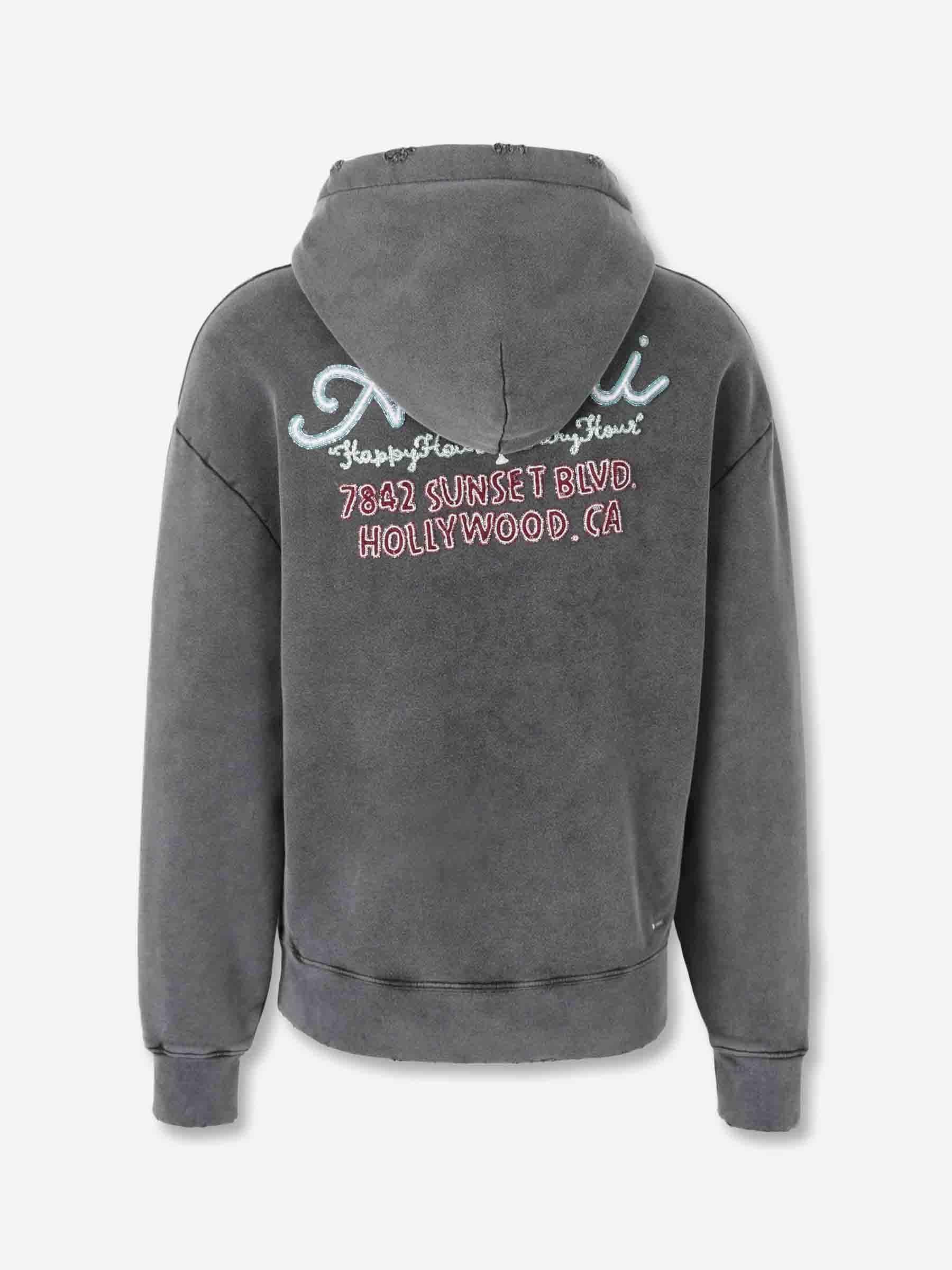 Amiri Hombre Barcelona Sudadera Capucha Logo color Negro sku 545-001990 01 - Foto 2