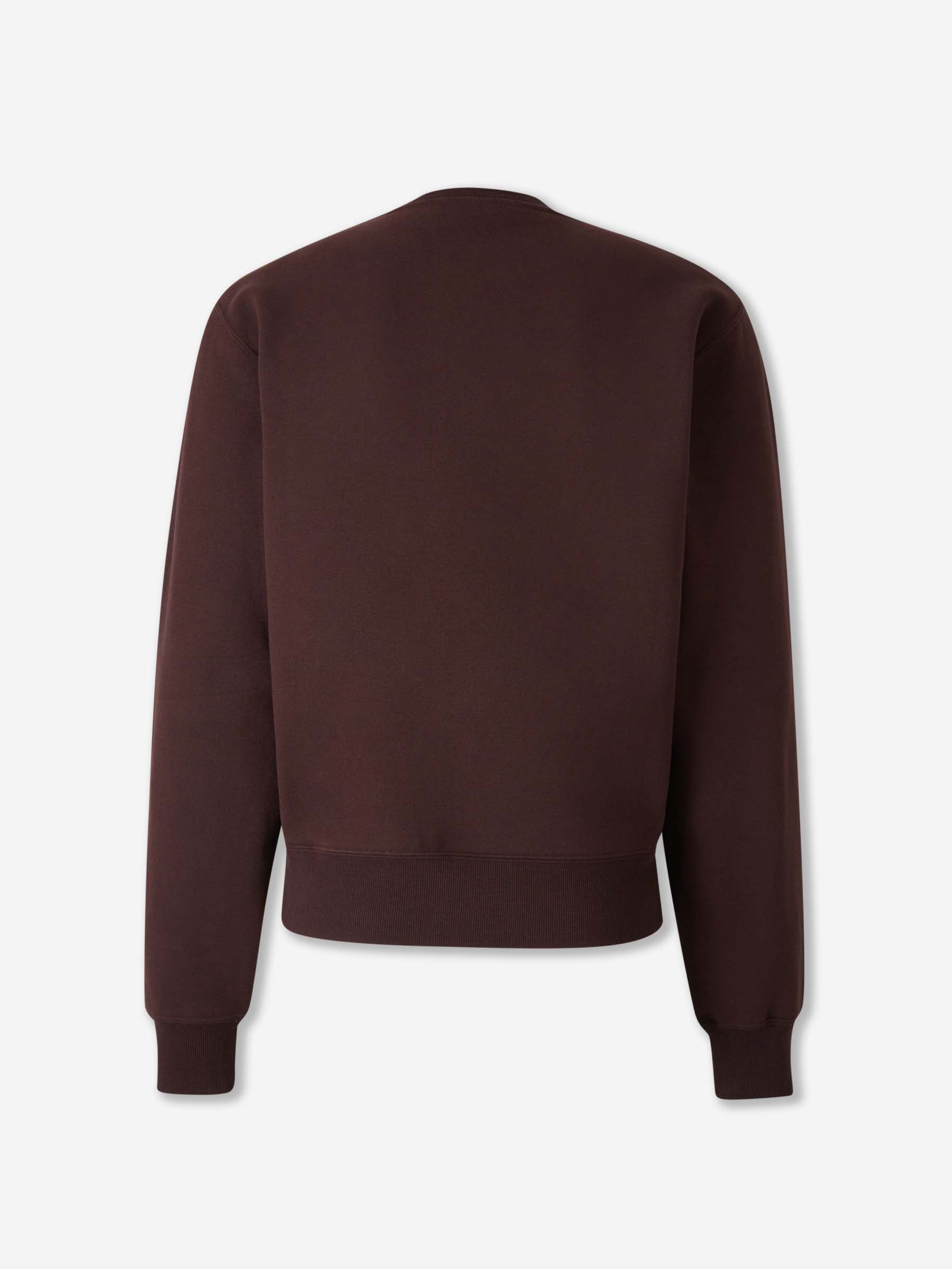Saint Laurent Hombre Barcelona Jersey Cuello Redondo color Marrón sku 545-001991 01 - Foto 2