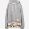 Maison Mihara Yasuhiro Hombre Barcelona Sudadera Capucha Triple Layered color Gris sku 545-001994 01 - Foto 1