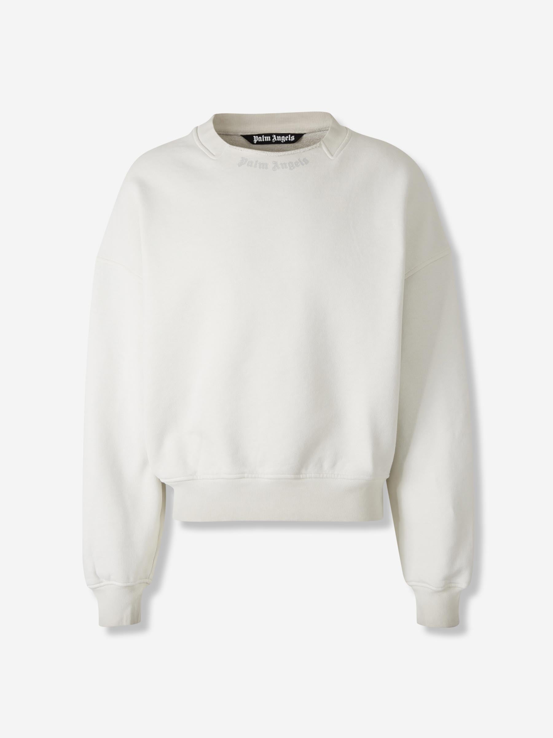 Palm Angels Hombre Barcelona Sudadera Cuello Redondo color Blanco sku 545-001999 01 - Foto 1