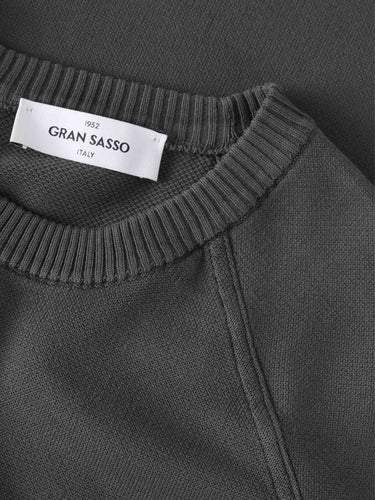 Gran Sasso Hombre Barcelona Jersey Cuello Redondo color Gris sku 545-002000 01 - Foto 3