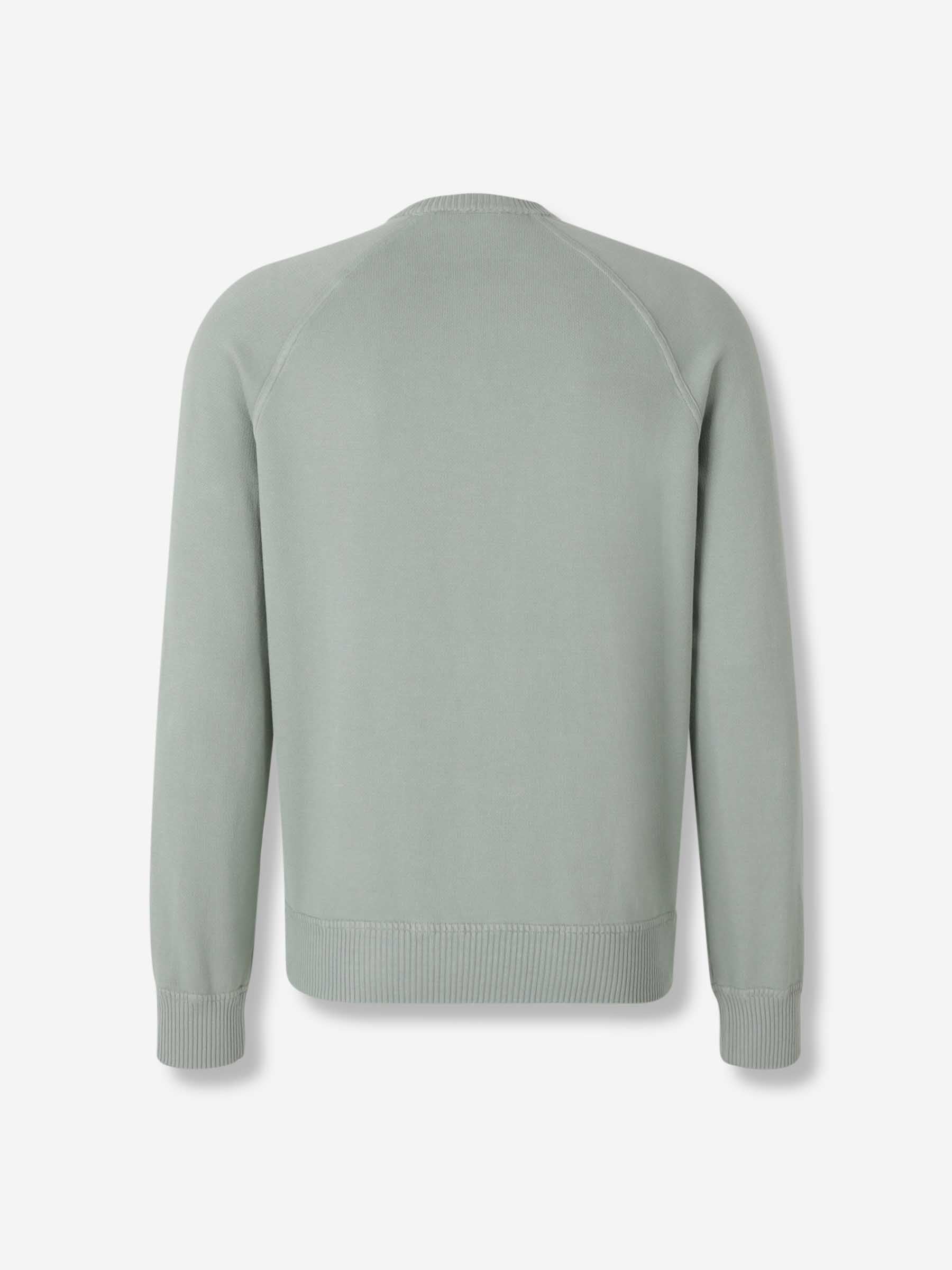 Gran Sasso Hombre Barcelona Jersey Cuello Redondo color Verde sku 545-002000 02 - Foto 2