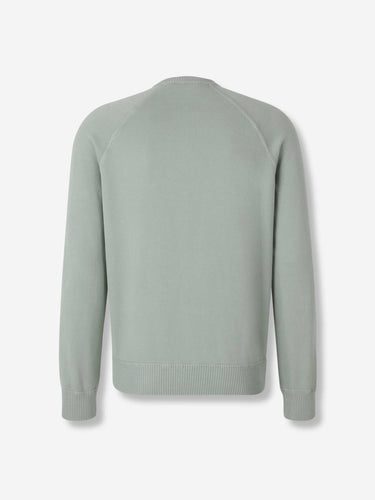 Gran Sasso Hombre Barcelona Jersey Cuello Redondo color Verde sku 545-002000 02 - Foto 2