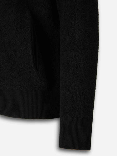 Gran Sasso Hombre Barcelona Cárdigan Cremallera Lana color Negro sku 545-002001 01 - Foto 4