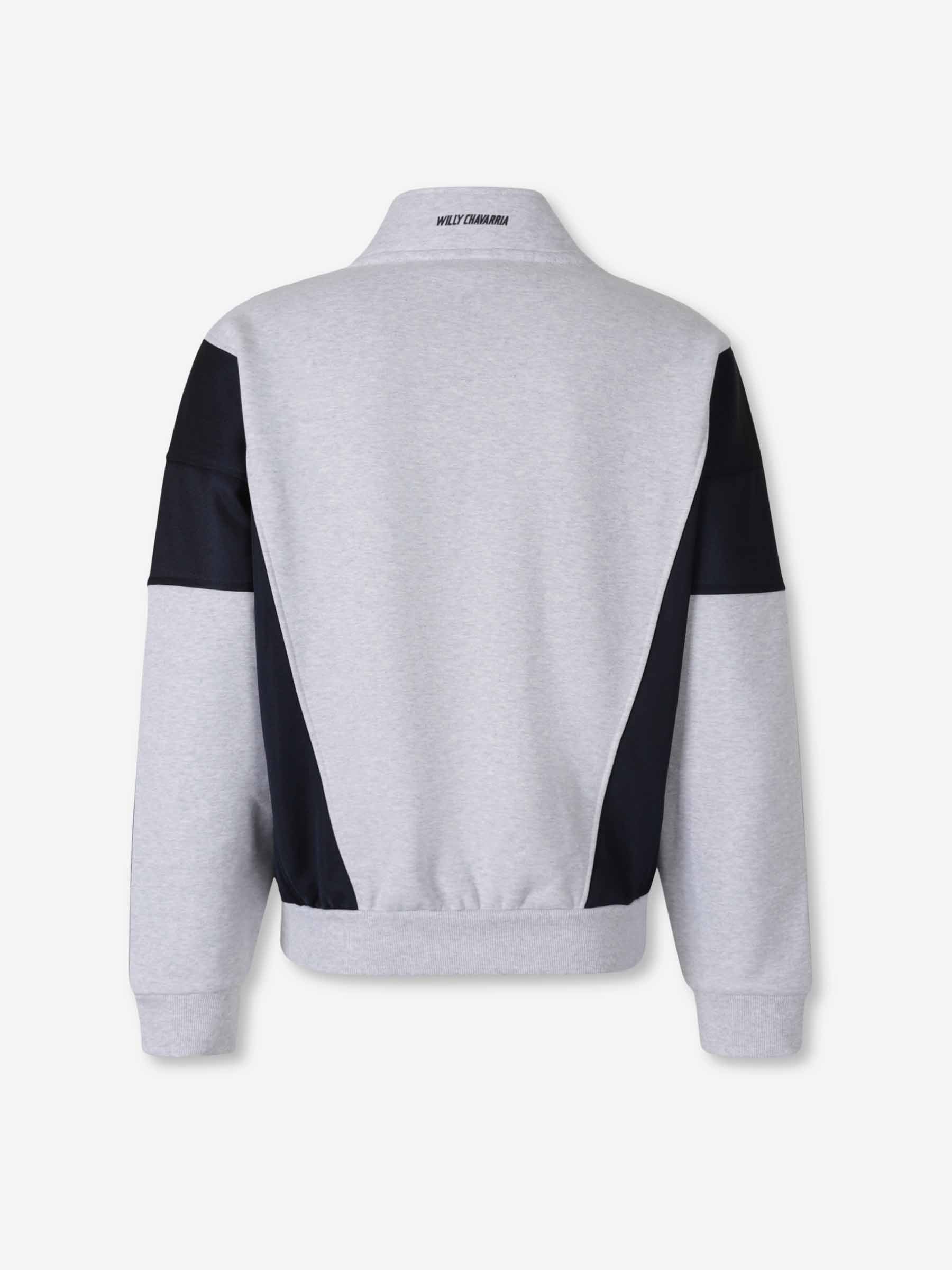 Adidas Willy Chavarria Hombre Barcelona Sudadera Cuello Alto color Gris sku 545-002003 01 - Foto 2