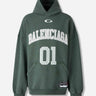 Balenciaga Hombre Barcelona Sudadera Capucha Logo color Verde Oscuro sku 545-002005 01 - Foto 1