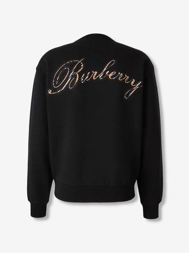 Burberry Hombre Barcelona Sudadera Cuello Redondo color Negro sku 545-002008 02 - Foto 2