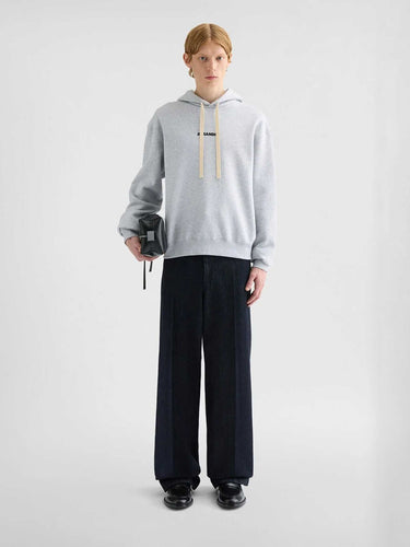 Jil Sander Hombre Barcelona Sudadera Capucha Logo color Gris sku 545-002010 01 - Foto 2