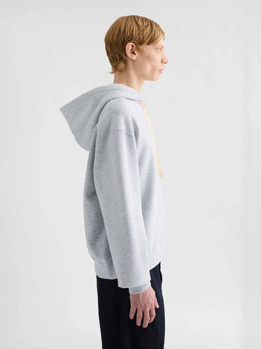 Jil Sander Hombre Barcelona Sudadera Capucha Logo color Gris sku 545-002010 01 - Foto 3