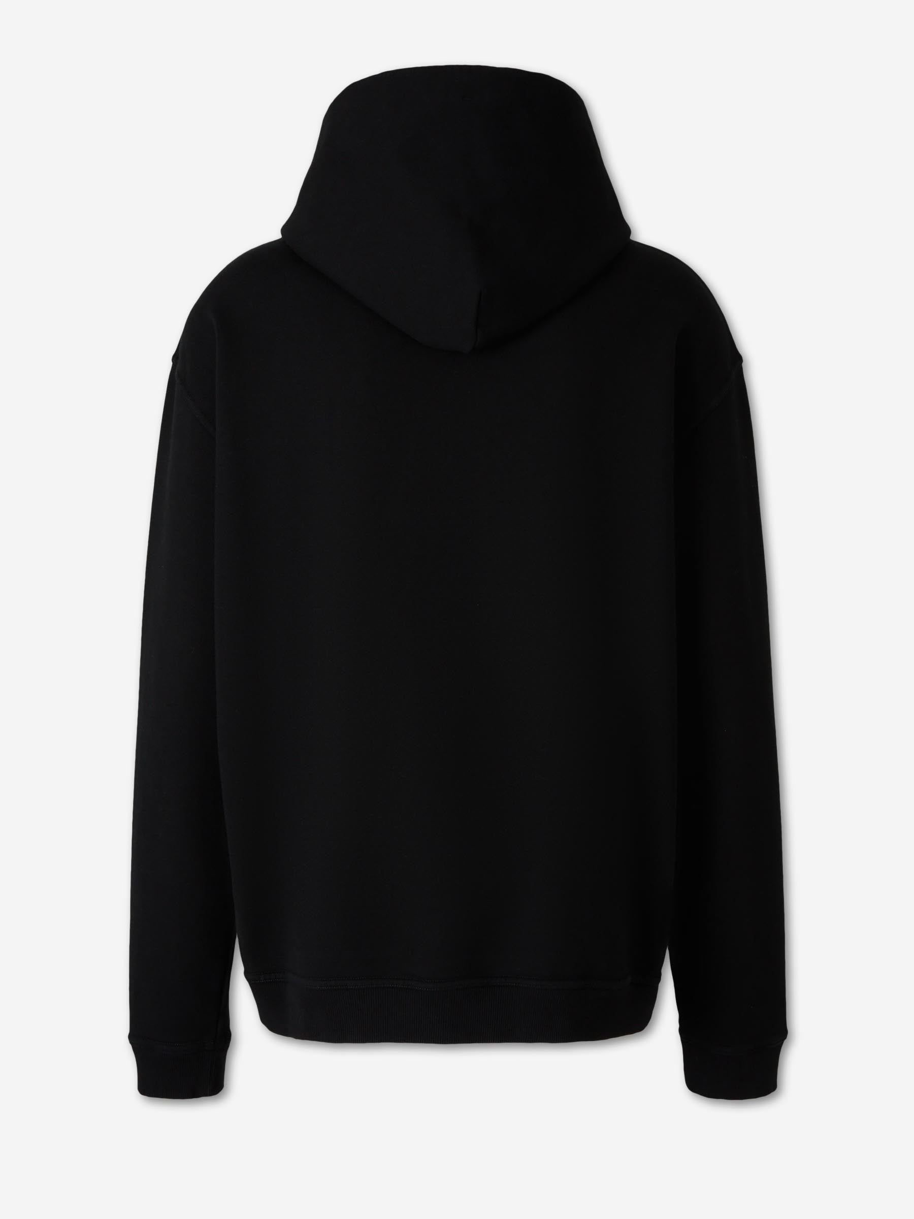 Maison Margiela Hombre Barcelona Sudadera Capucha Logo color Negro sku 545-002011 01 - Foto 2