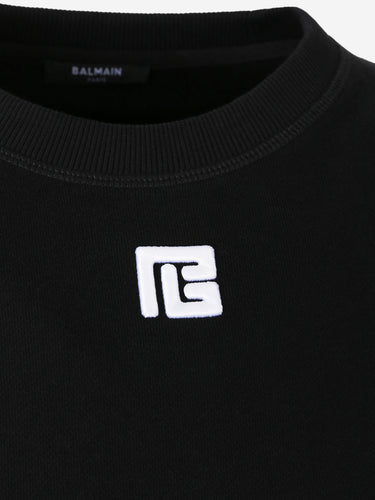 Balmain Hombre Barcelona Sudadera Cuello Redondo color Negro sku 545-002012 01 - Foto 3