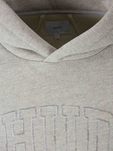 Rhude Hombre Barcelona Sudadera Capucha Logo color Gris sku 545-002014 01 - Foto 3