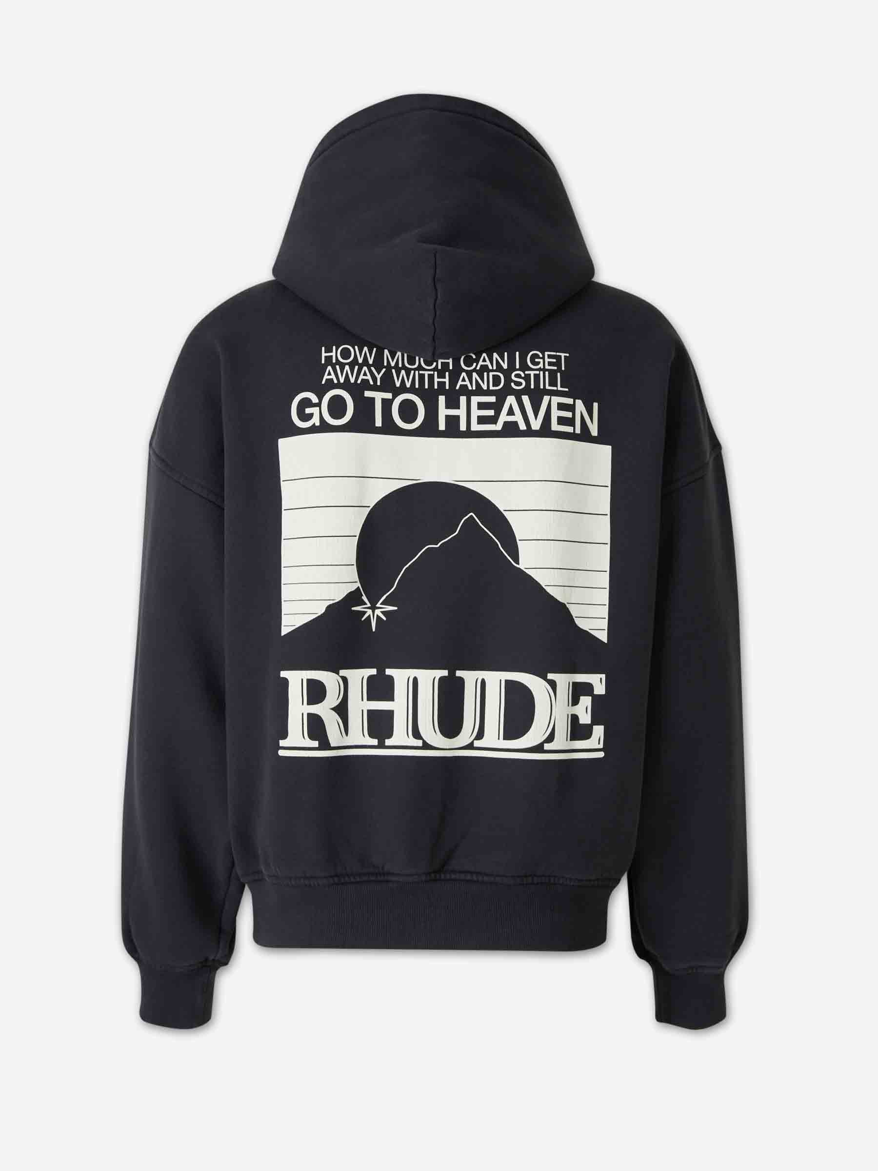 Rhude Hombre Barcelona Sudadera Capucha Estampado color Negro sku 545-002015 01 - Foto 2