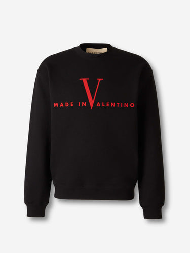 Valentino Hombre Barcelona Sudadera Cuello Redondo color Negro sku 545-002017 01 - Foto 1