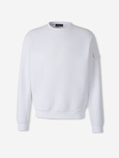 Herno Hombre Barcelona Sudadera de Cuello Redondo color Blanco sku 545-002025 01 - Foto 1